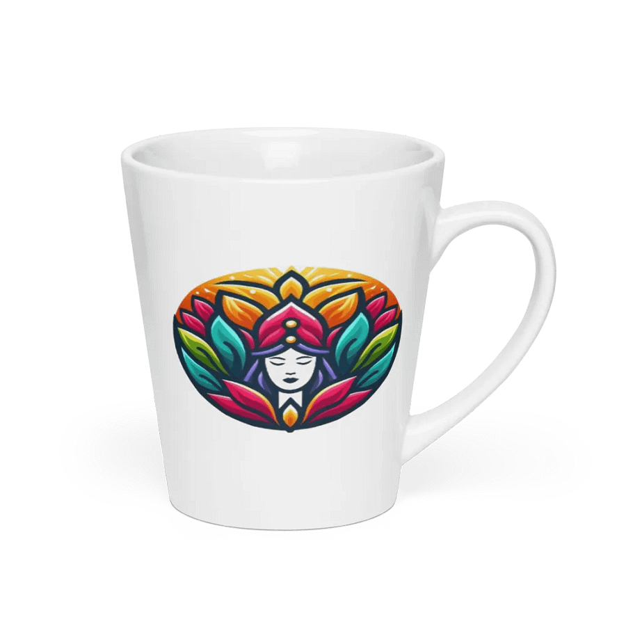 Symmetrical Serenity Latte Mug product image (2)