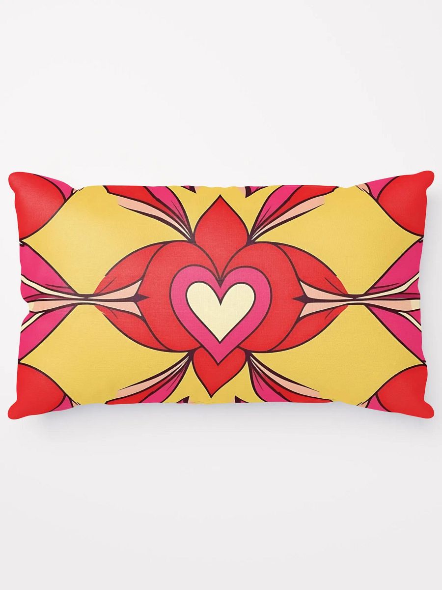 Valentine Vibrant Heart Symphony throw pillow product image (15)