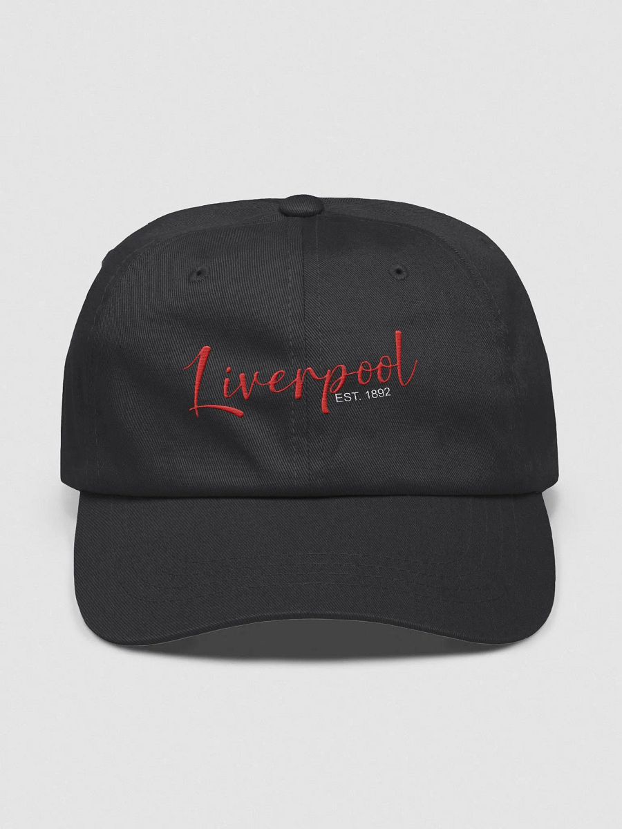 Liverpool Red Cursive Dad Hat product image (1)