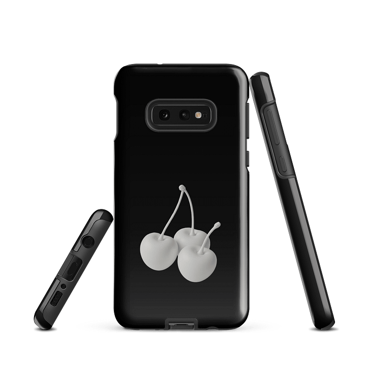 Black White Cherry Cherry Cherries Glossy Cherries Samsung® Tough Case product image (3)