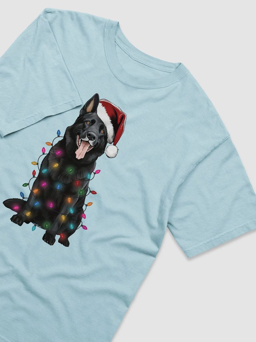 Funny German Shepherd(Black) Christmas T-Shirt for GSD Paw-rents product image (16)