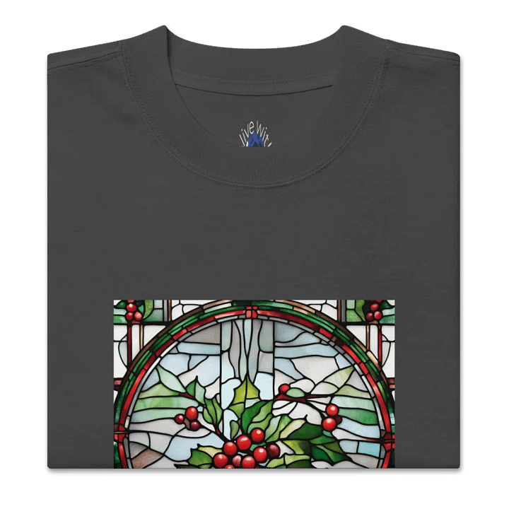 Boughs of Holly Oversized Tee product image (5)