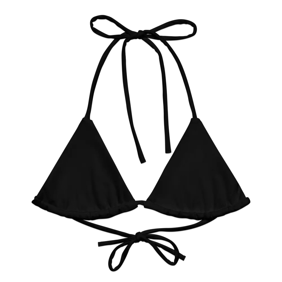 Default All-Over Print Recycled Padded String Bikini Top product image (6)