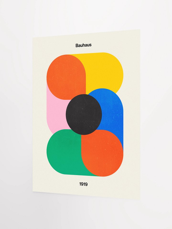 Harmony: Bauhaus 1919 Exhibition 03 Poster Art Print product image (8)