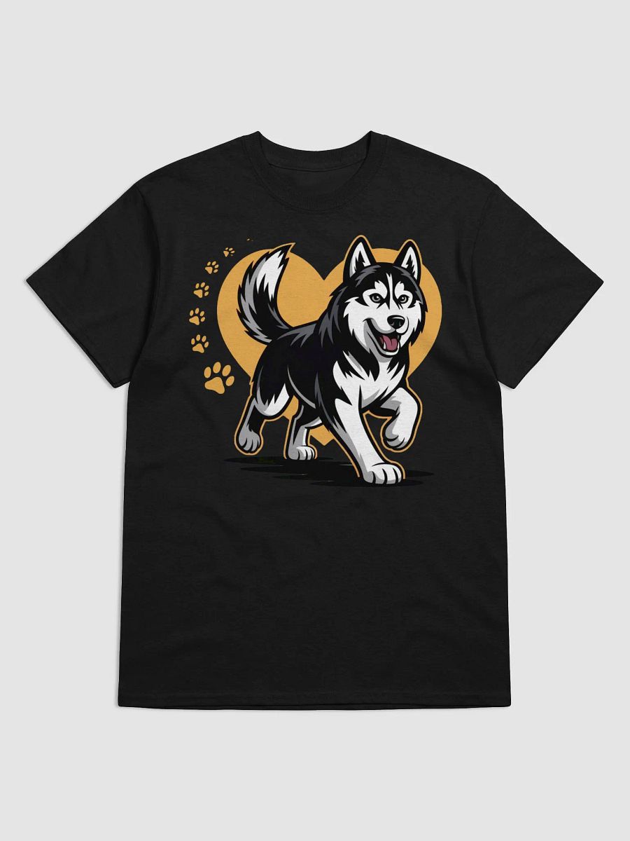 Playful Husky Heart T-Shirt product image (1)