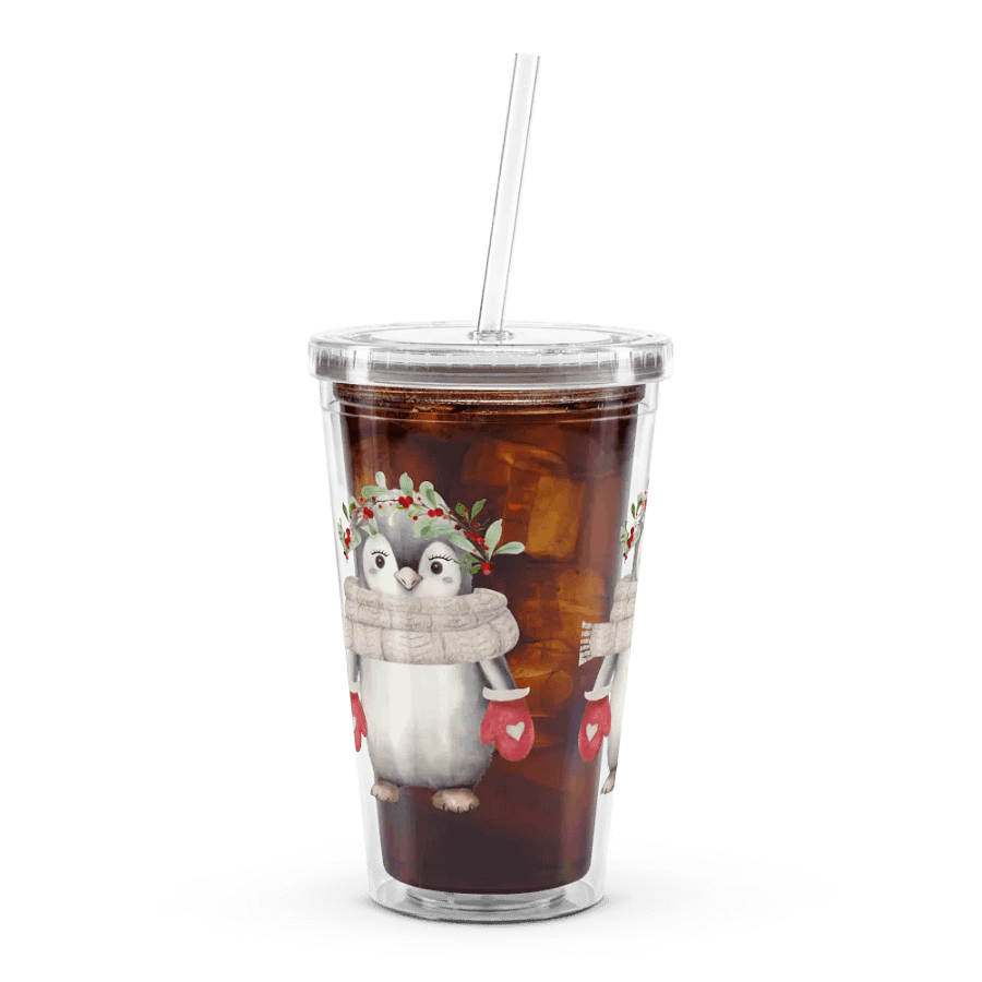 Festive Penguin Party Double Wall Tumbler product image (10)