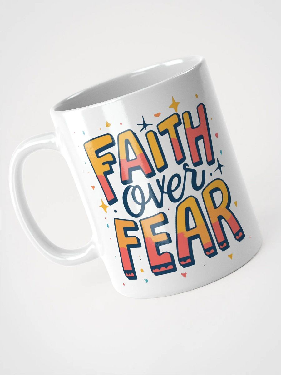 Faith Over Fear Ceramic Mug product image (1)