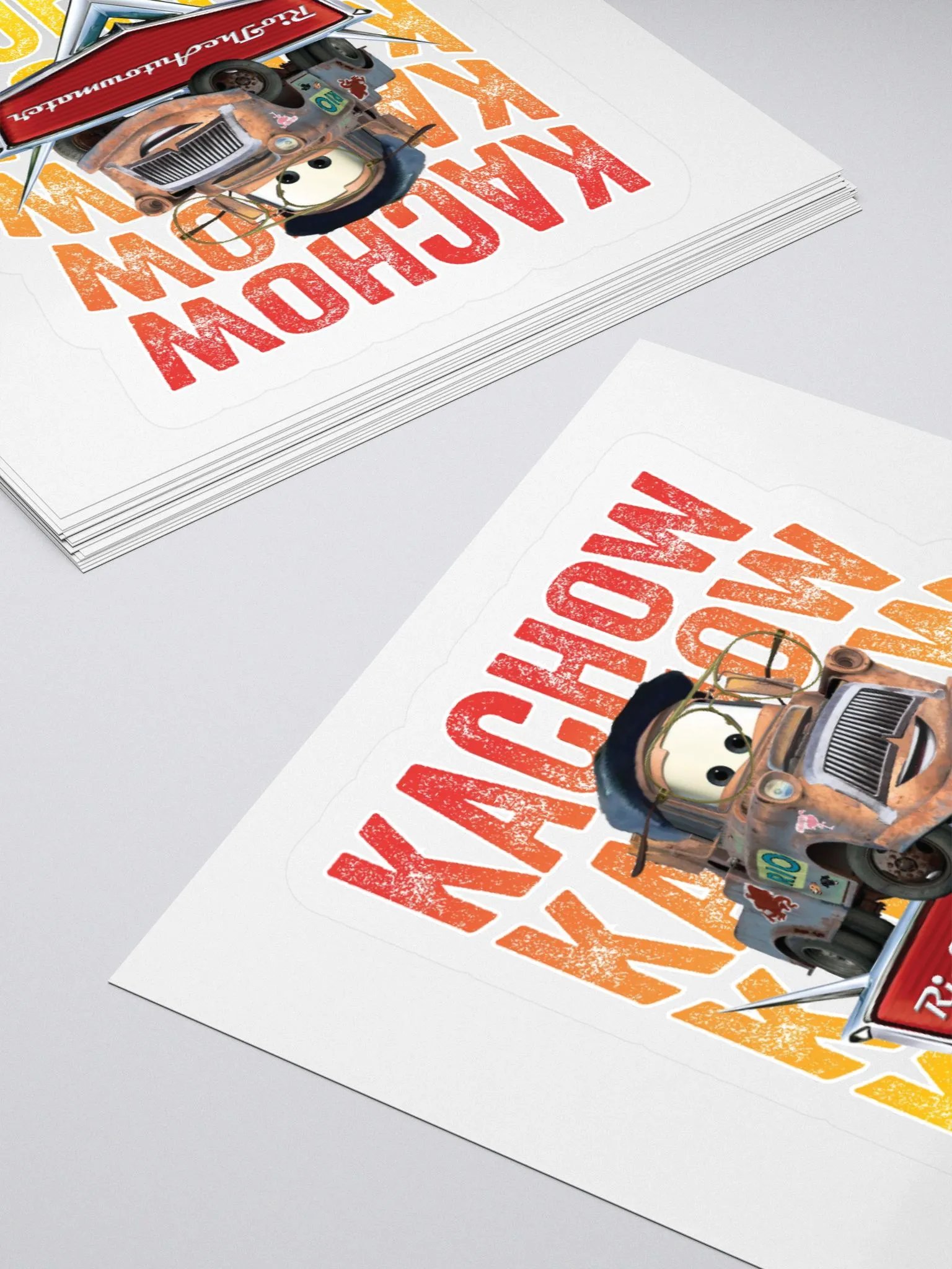 RioTowmater Kachow Sticker product image (3)