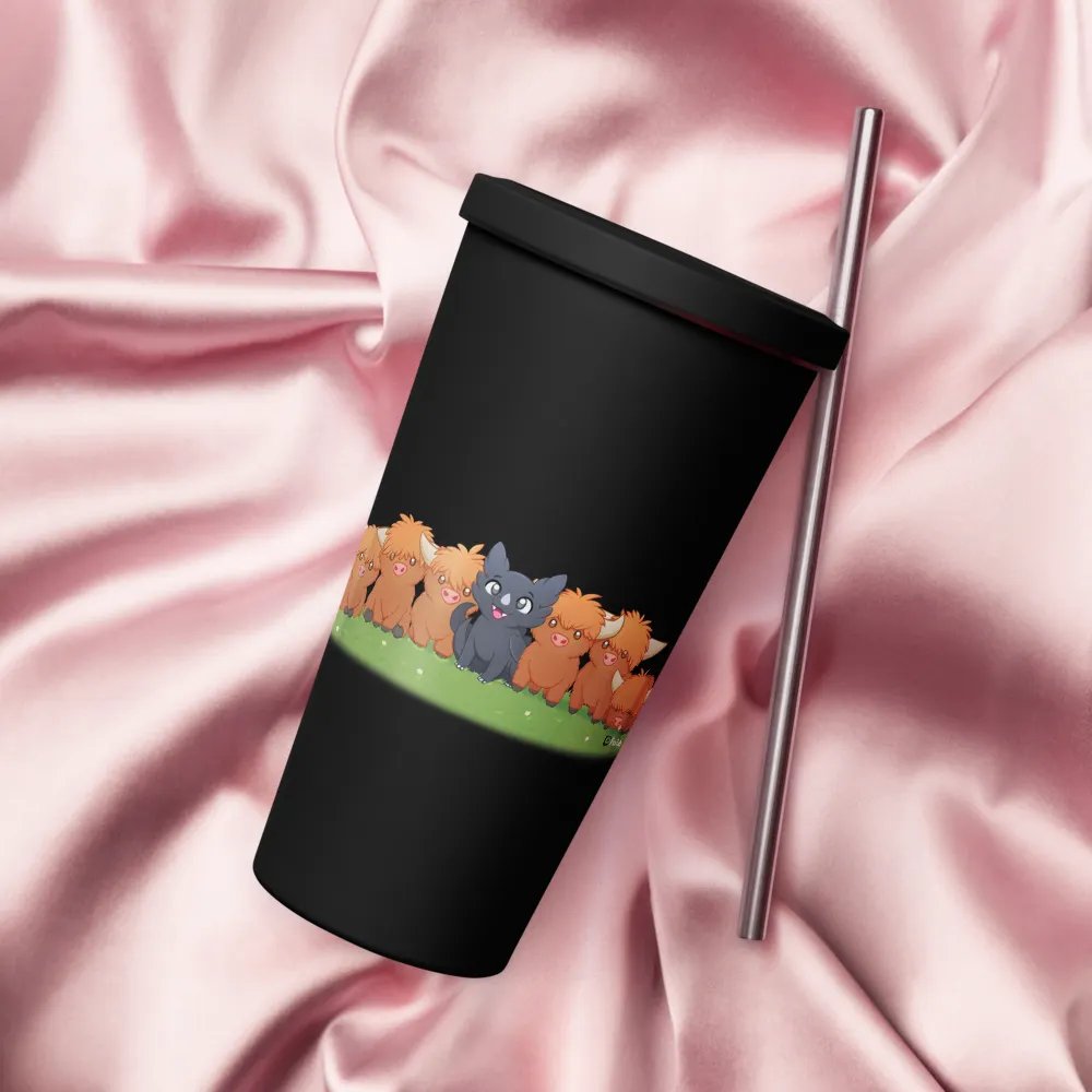Highland tumbler with straw product image (9)