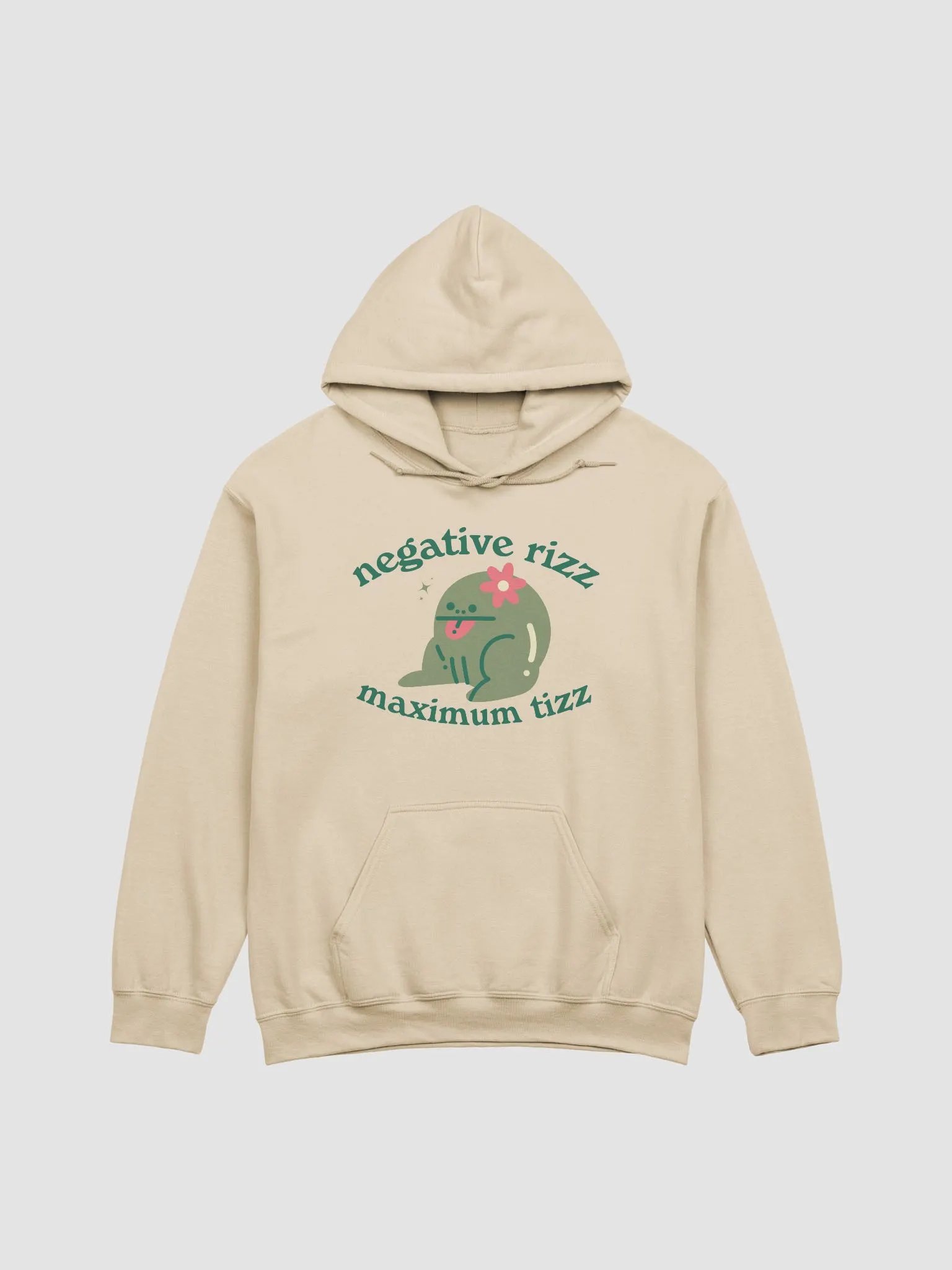 Negative rizz maximum tizz Hoodie product image (1)