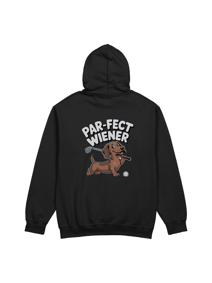 Par-fect Wiener Hoodie – Funny Golf Dachshund Gift for Dog & Sports Lovers product image (4)