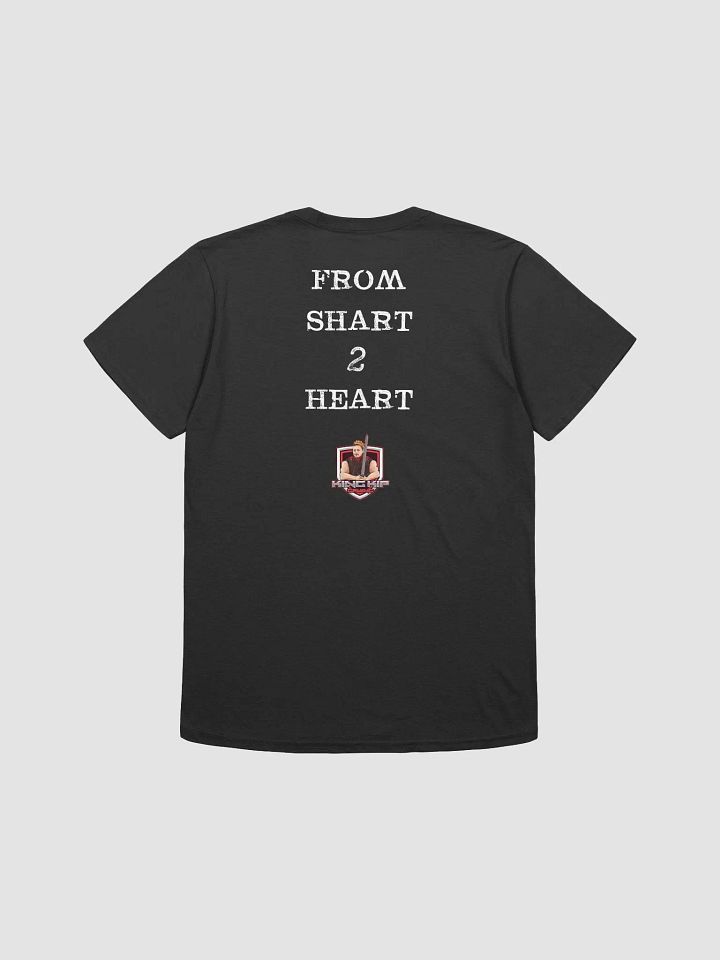 Texas Heart Shot Moose X-Ray T-Shirt -White Font product image (2)