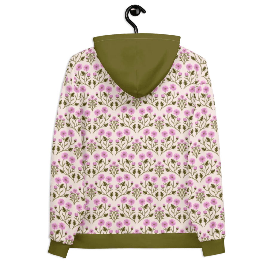 Harmony of Mums - Pink and Green - All Over Hoodie product image (8)