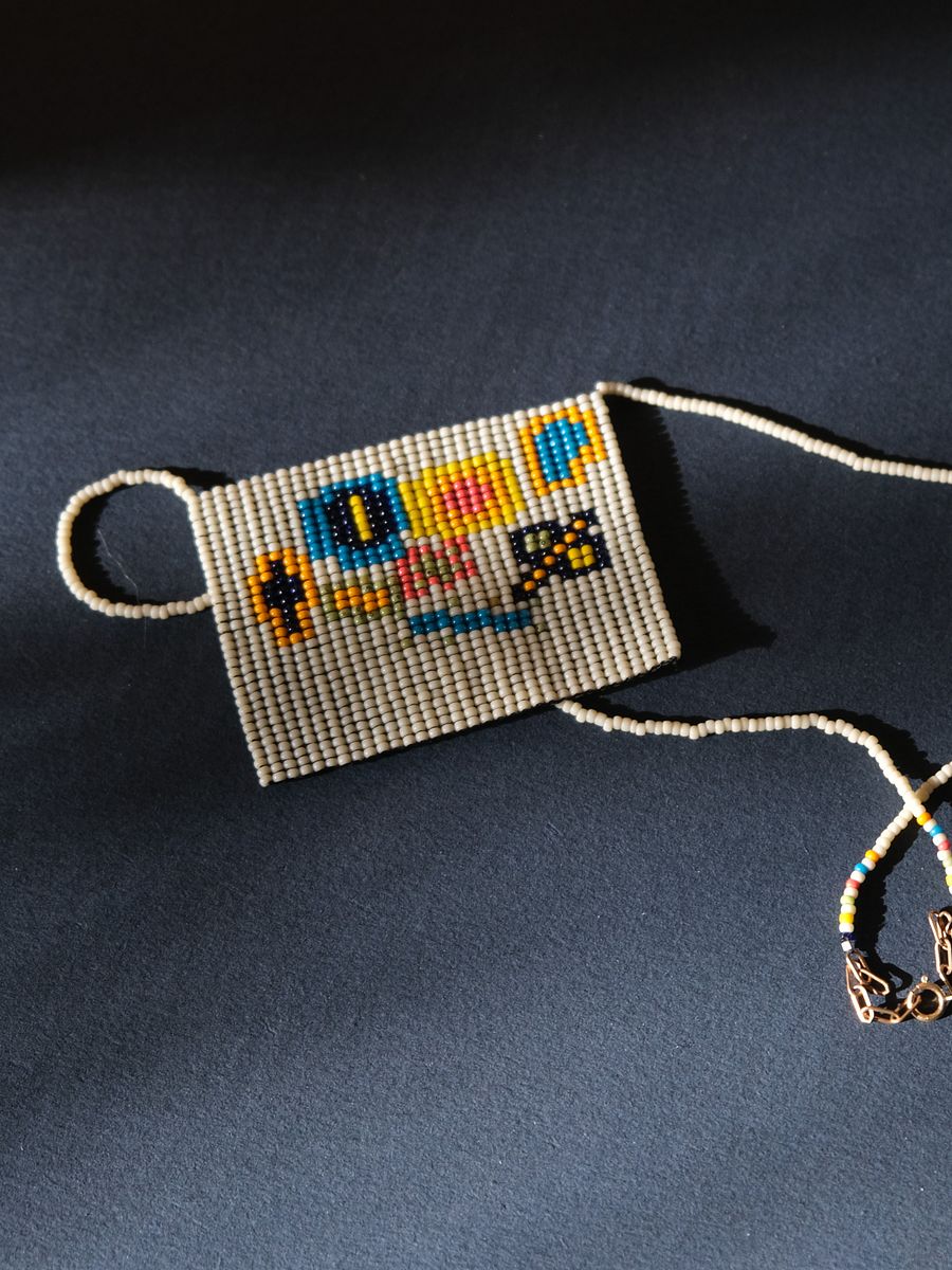 BEAD WEAVE PENDANT product image (1)