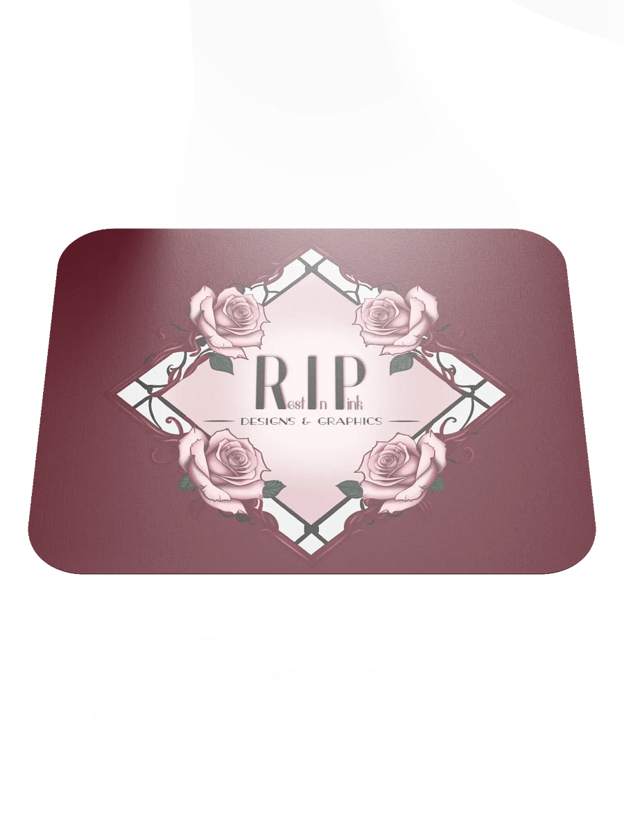 RIP Full Logo Mouse Pad - Red product image (1)