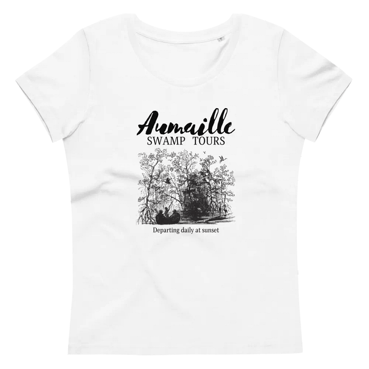 Swamp Tour Organic Cotton Women's Fitted Tee product image (2)