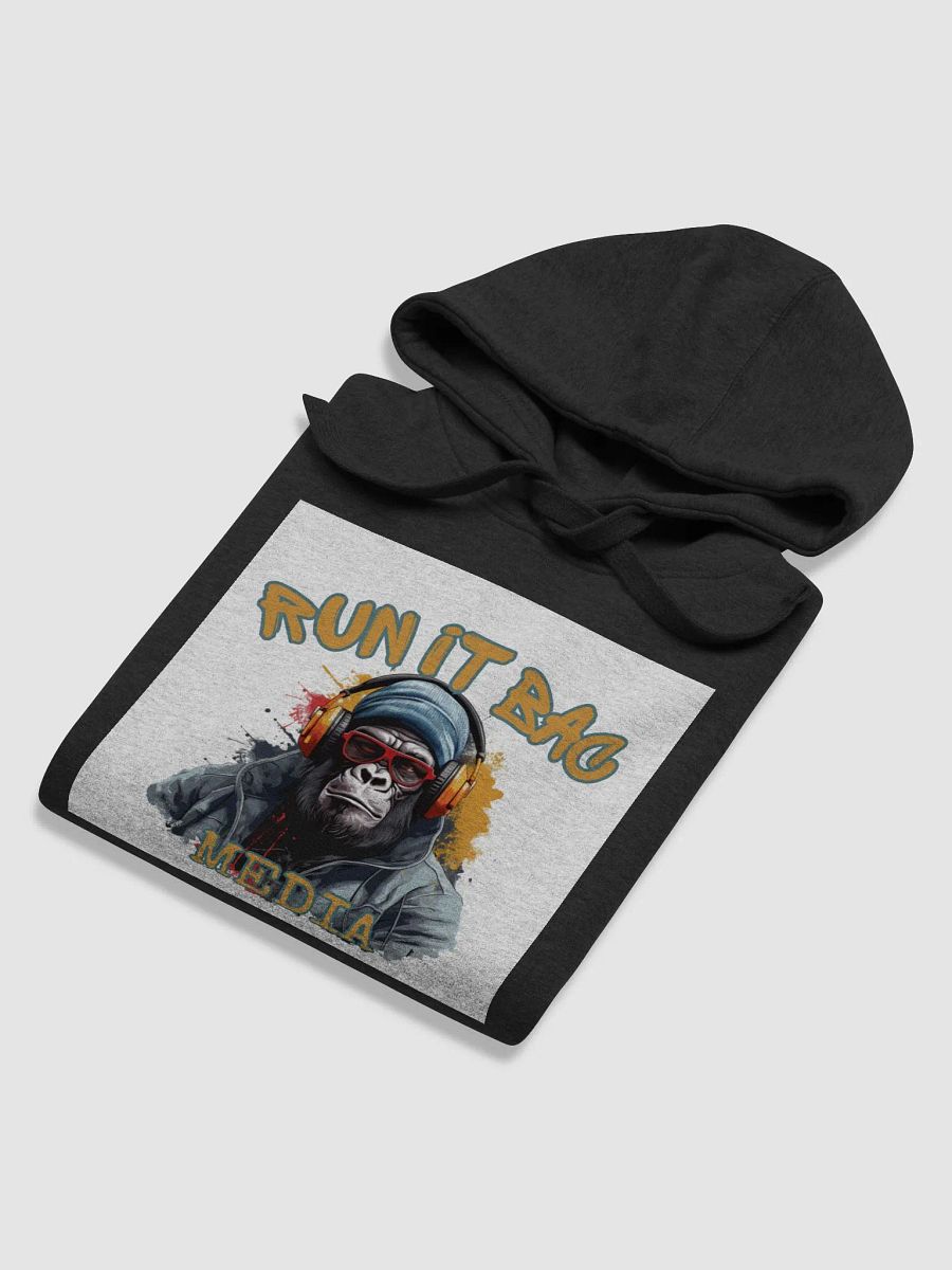 RUN It BAC Media Hoodie White product image (4)