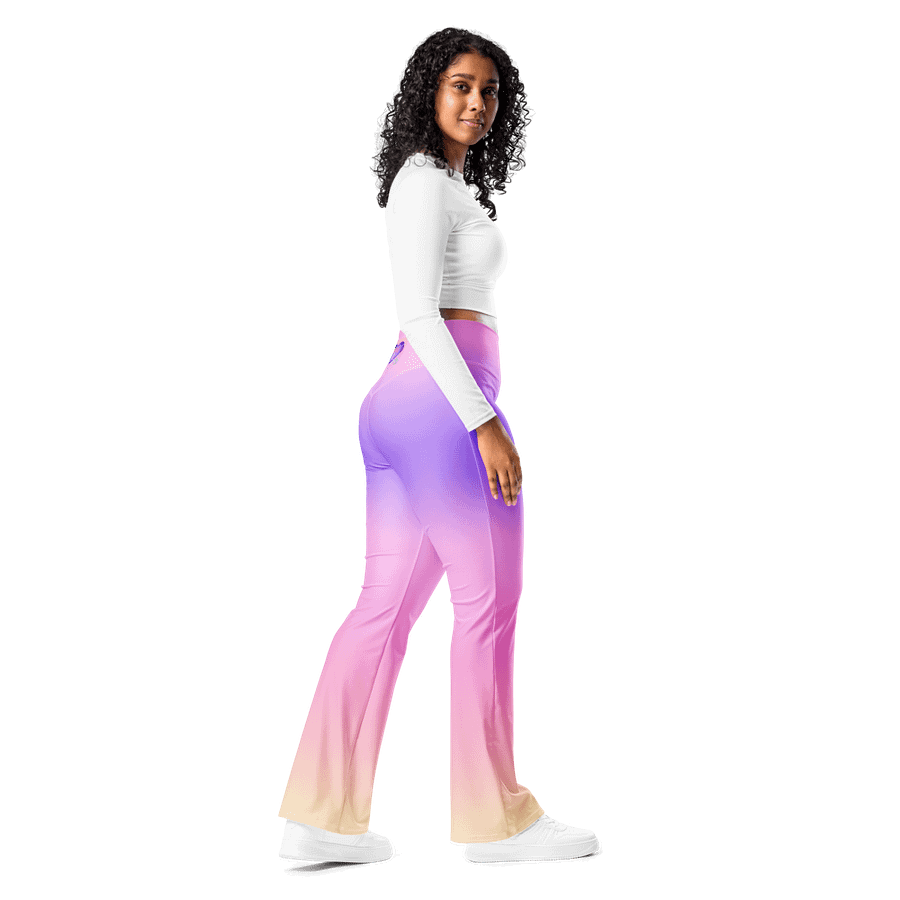Sunset Gradient and DiesmaHeart Flare Leggings product image (7)