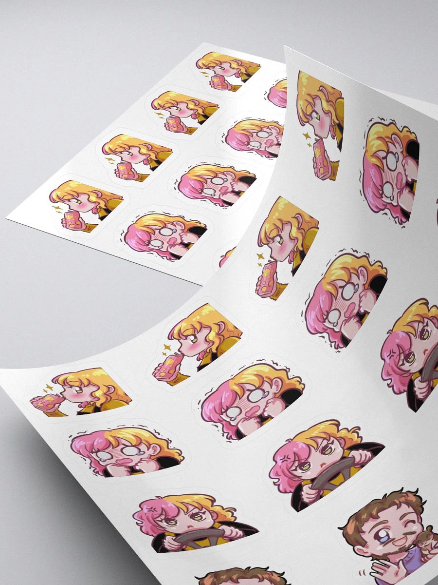Emote Sticker Sheet - Option 4 product image (4)