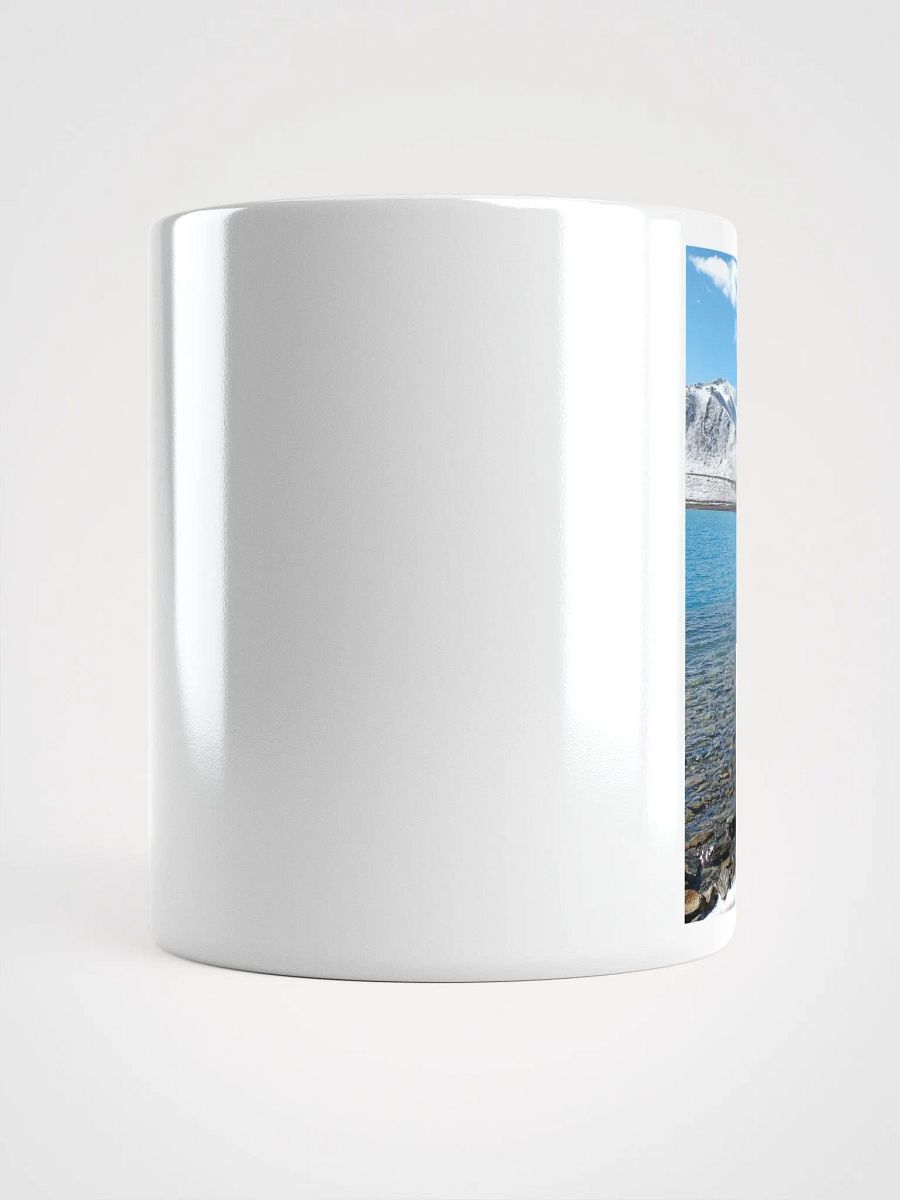 White Glossy Mug: snow mountain product image (14)