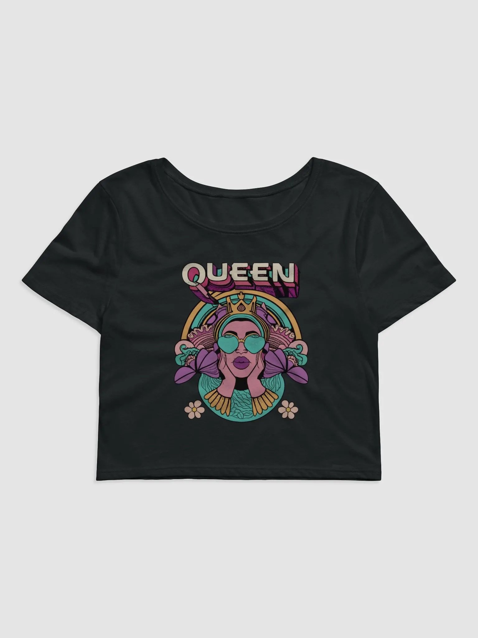Queen Zelda Womans Cropped Tee product image (2)