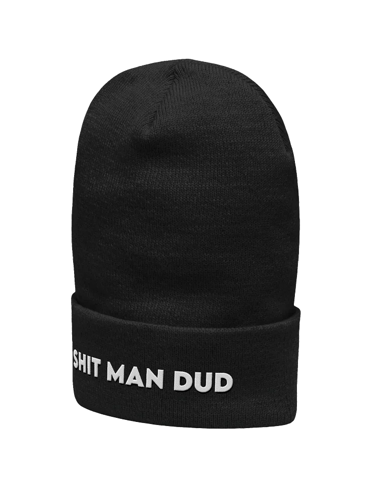 SHIT MAN DUD Cuffed Beanie product image (2)