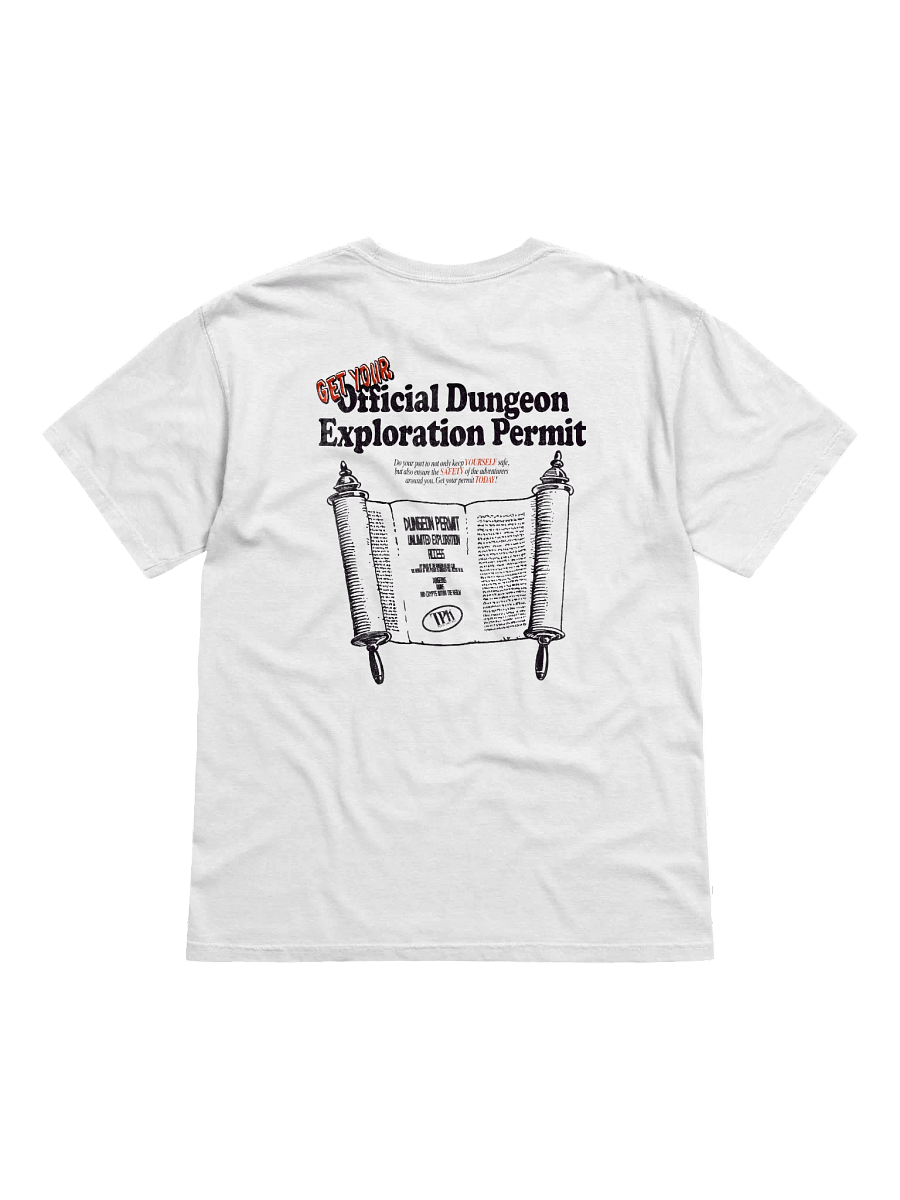 Dungeon Permit (White) product image (3)