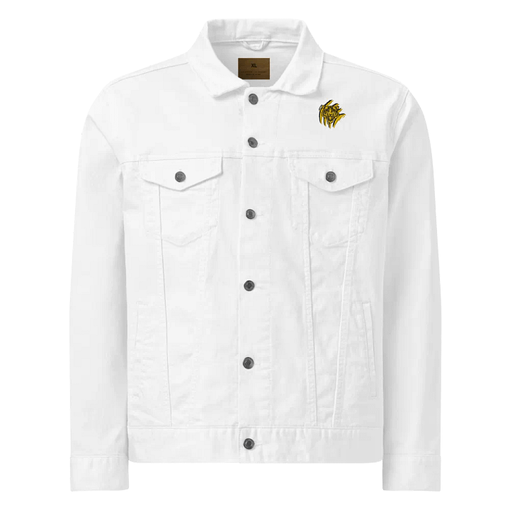 Chamarra vaquera con tigre rugiente (Unisex) product image (1)
