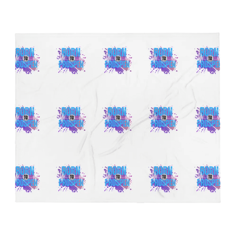 Born to Prosper Throw Blanket product image (2)