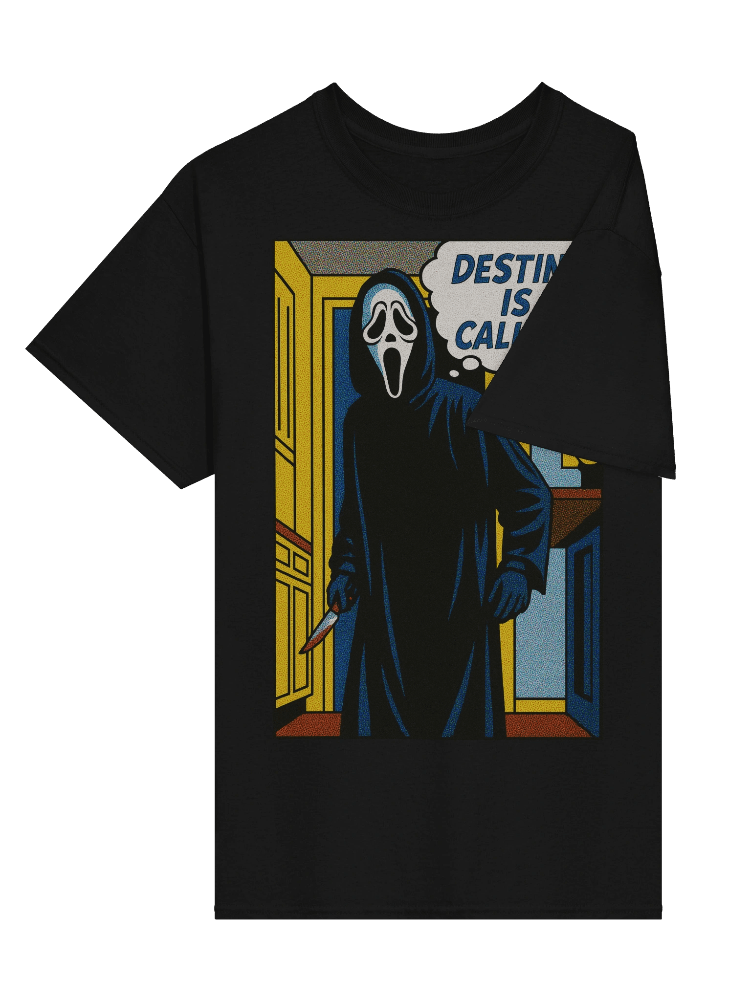 Scream inspired Destiny Is Calling Tee product image (26)