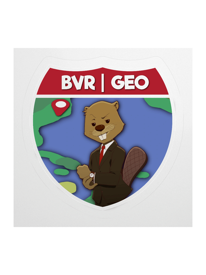 BVR | GEO "The System" Beaver Sticker product image (1)