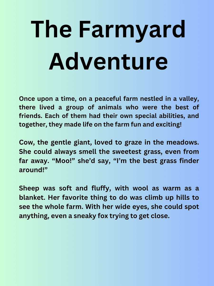 Farm Animals Facts and Habitats Educational Workbook for Kids product image (3)