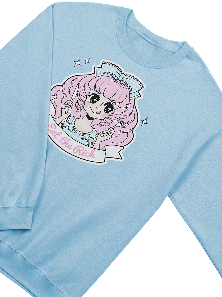 Eat the Rich (Blue) sweatshirt product image (2)