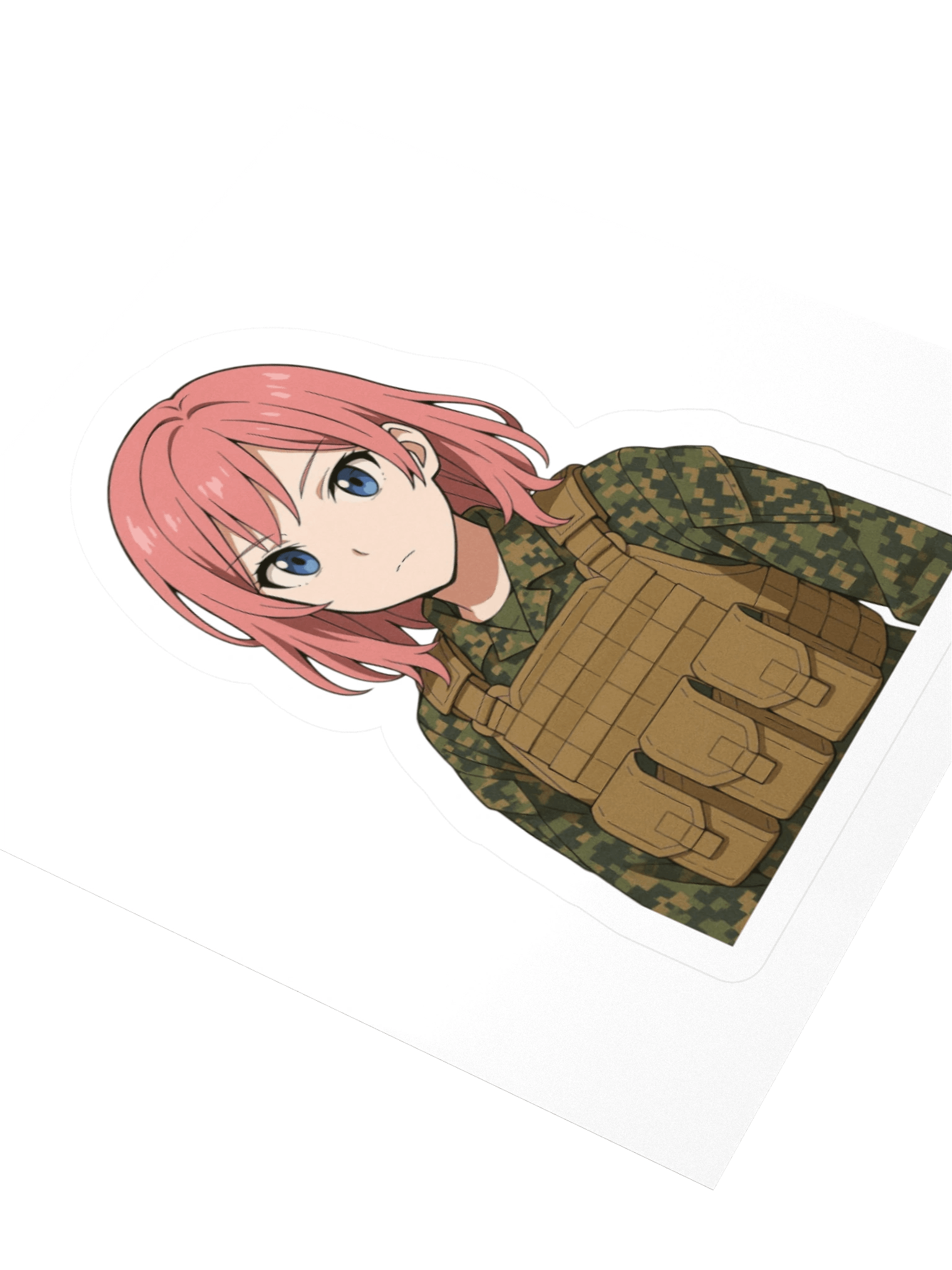 Kawaii Warfighter Sticker product image (3)