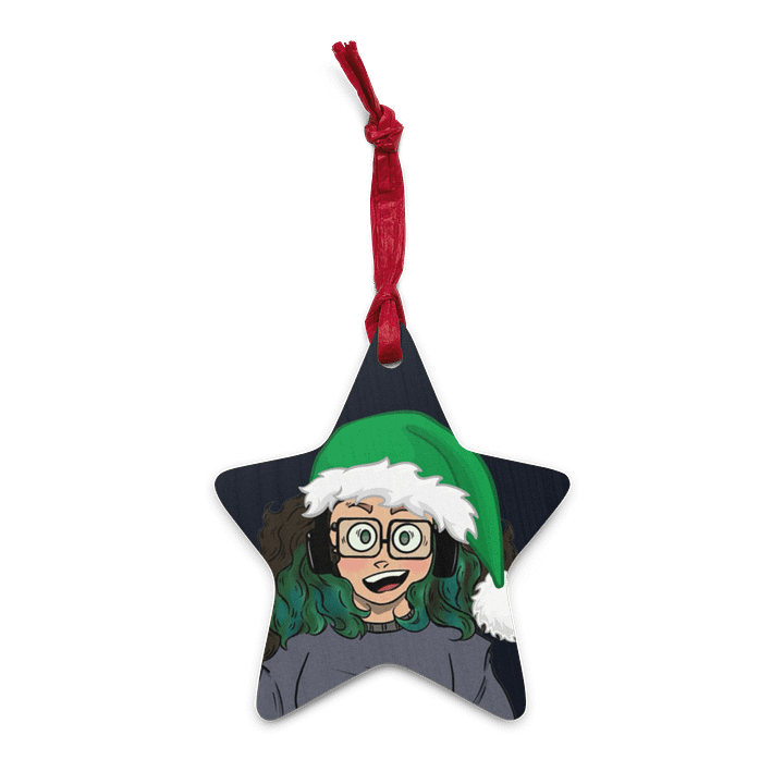 Techyries Host - Morgan - Star Wooden Ornament product image (1)