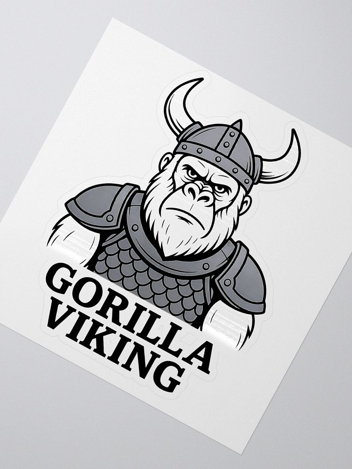 Gorilla Viking Sticker product image (2)