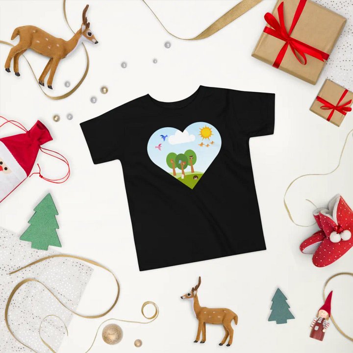 Woodland Animals Toddlers T-Shirt product image (2)