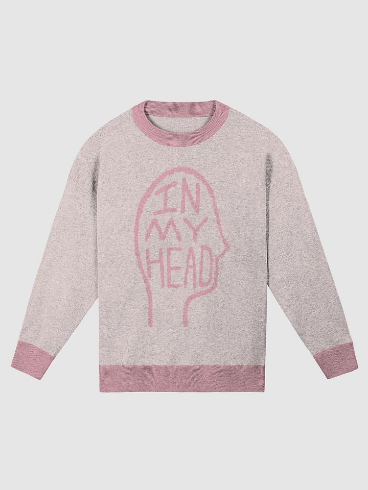 In My Head (duotone pink) knitwear crewneck product image (5)