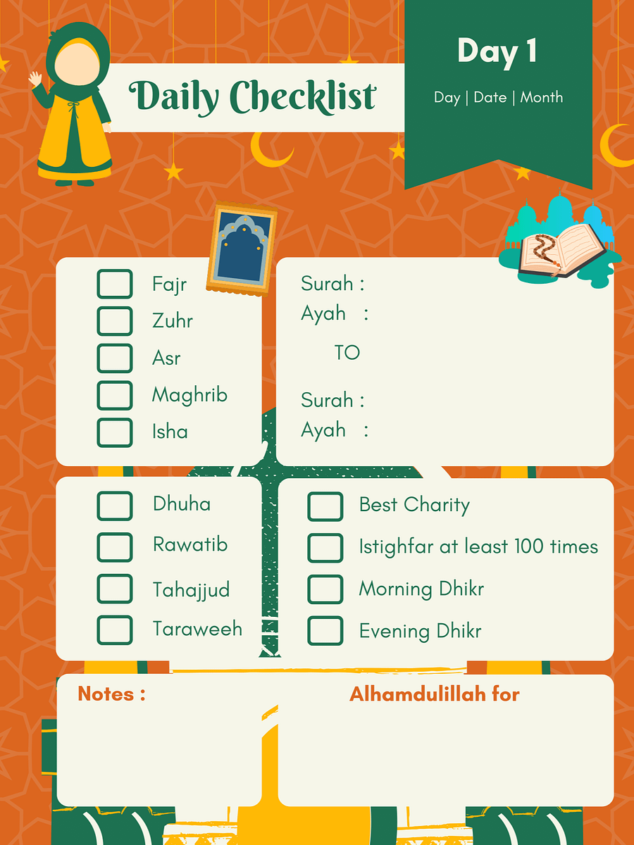 Ramadan Planner product image (6)