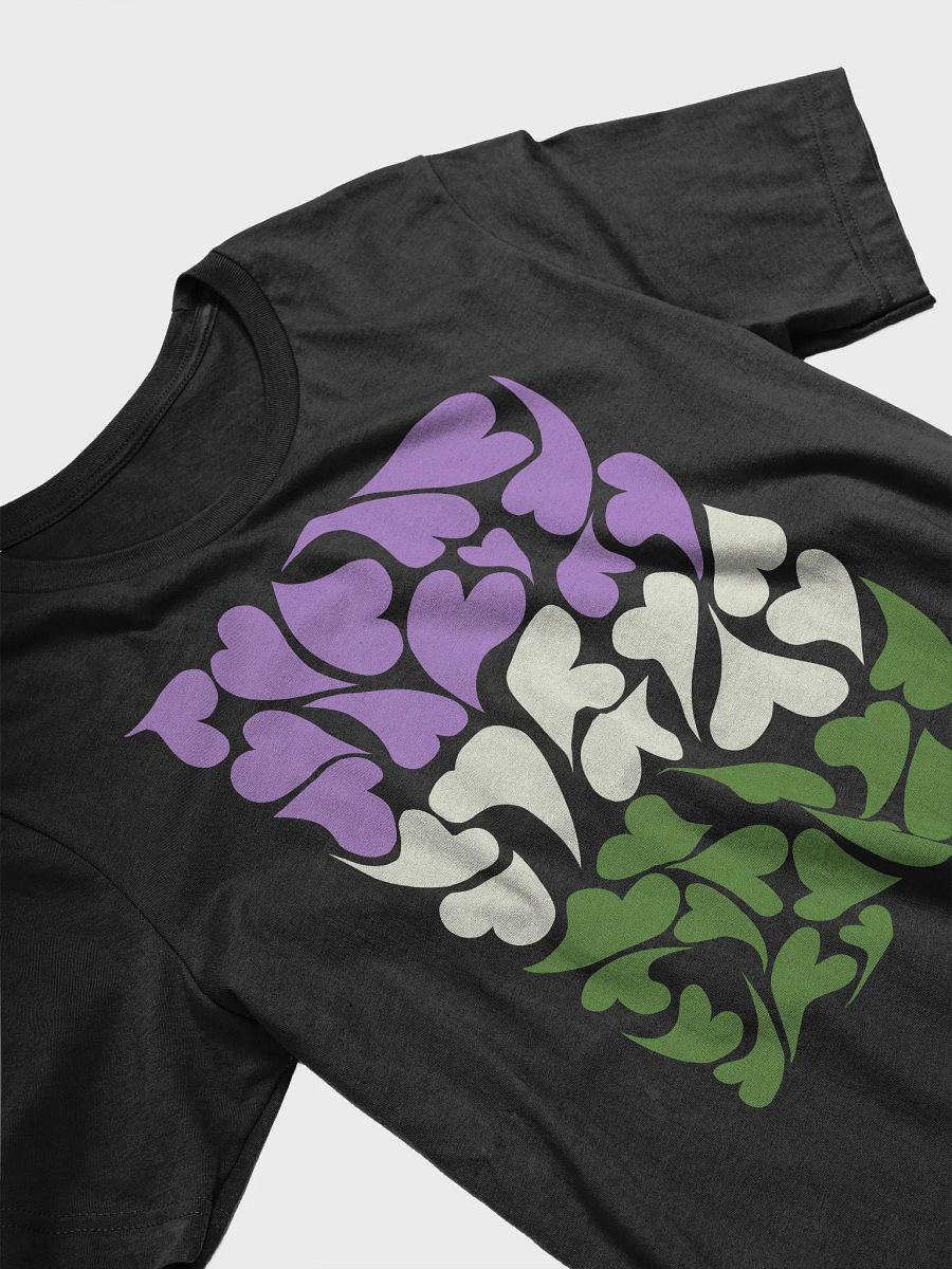 Nestled PRIDE Genderqueer T-shirt product image (11)