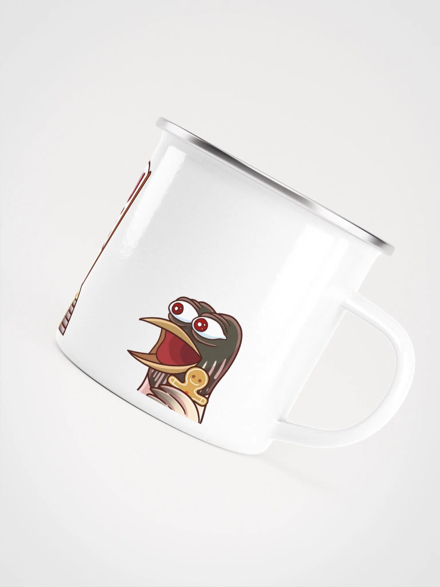Enamel Holiday Struggle Mug product image (5)