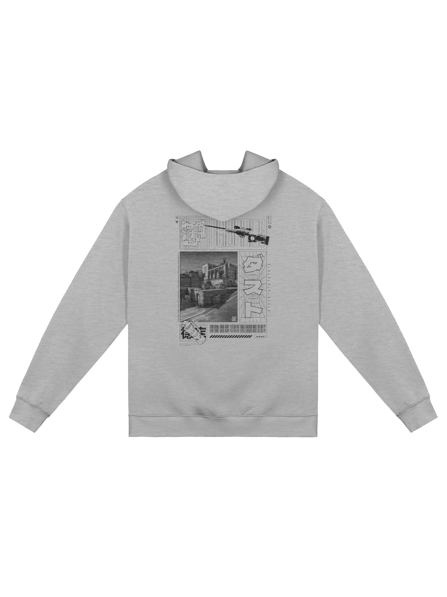 QCK x Dust 2 Hoodie - Grey product image (2)
