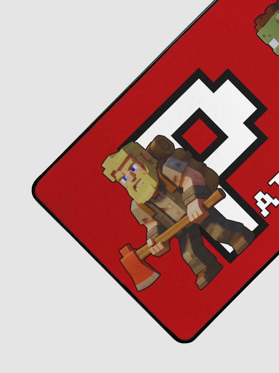 Patient PixelZ P Logo Desk Mat (Red) product image (3)