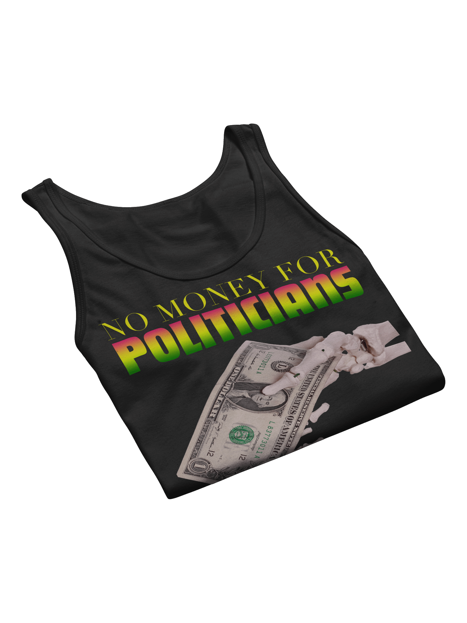NO MONEY FOR POLTICIANS "TANK TOP" product image (13)