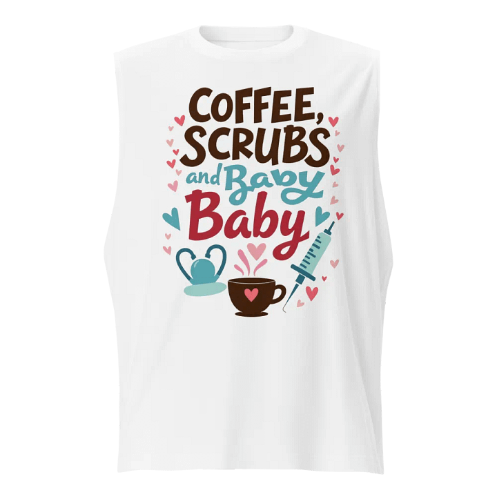 Medical Mama Scrubs Muscle Tank product image (5)