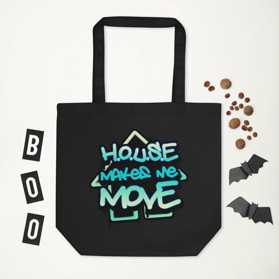 House Makes Me Move (Single-Sided) Tote product image (6)