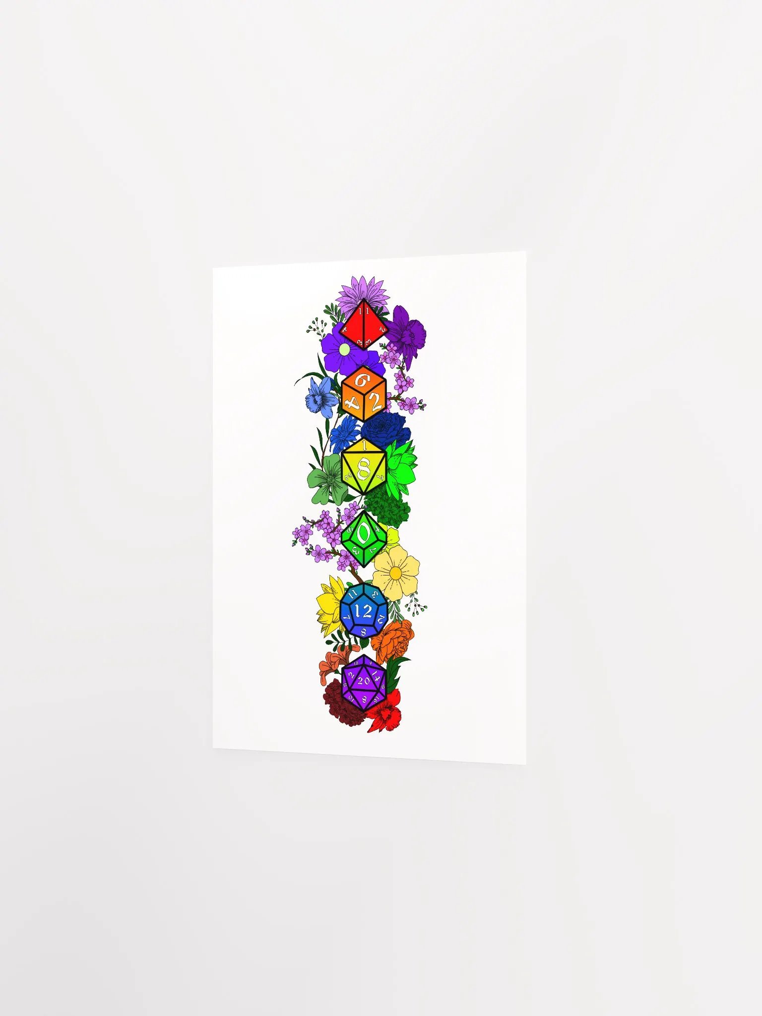 DnD Pride Dice Poster product image (8)