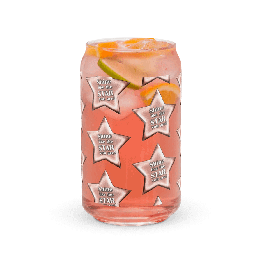 Shining Star Glass (Pink Star) product image (7)