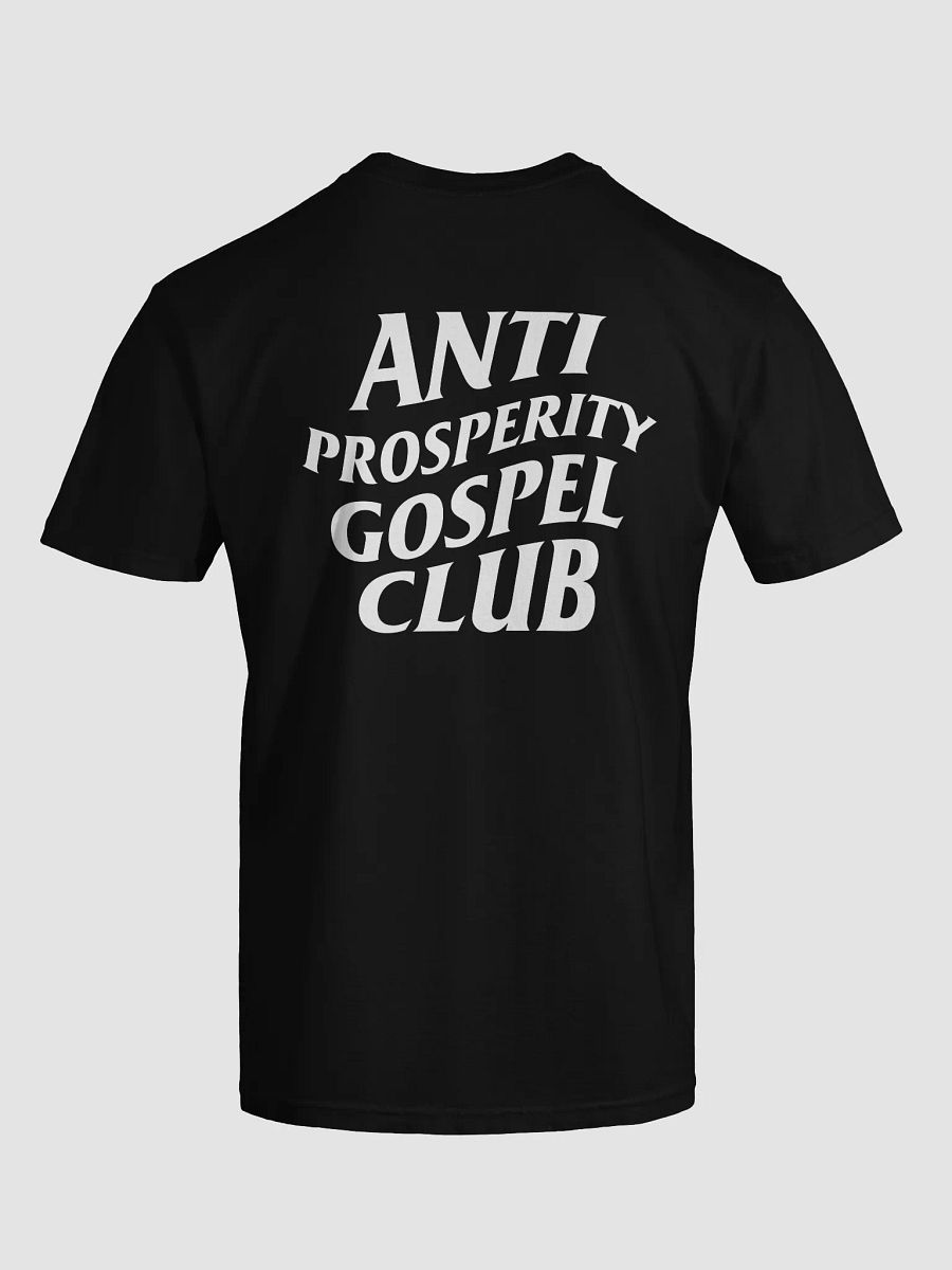 Anti-Prosperity Gospel Club (White Logo) product image (7)