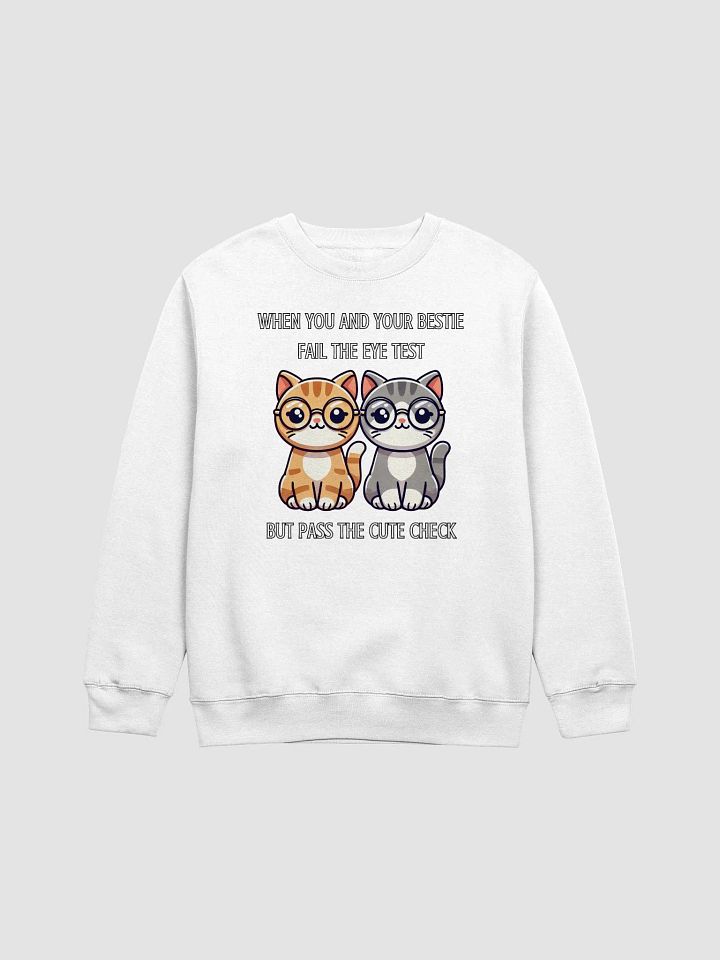 Cute Check Crewneck Sweatshirt product image (2)
